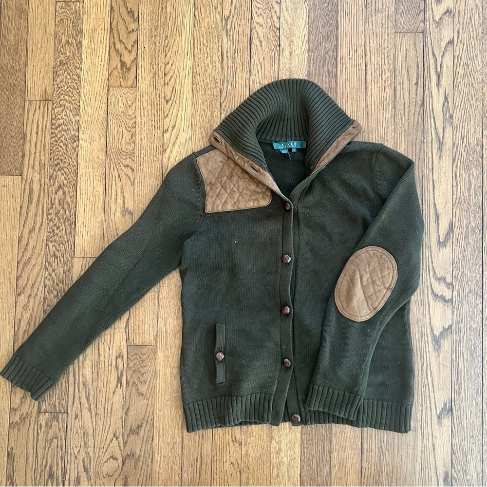 Ralph Lauren Brown Knit Sweater